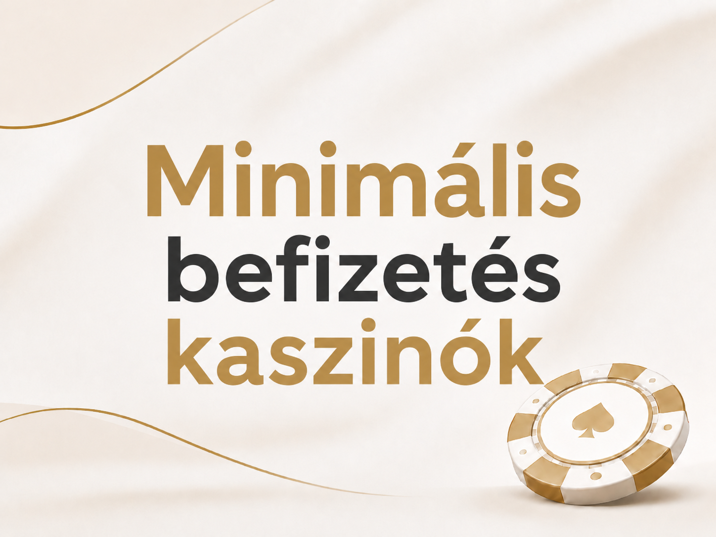Minimális befizetés casino